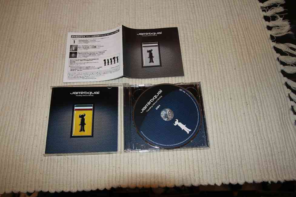 JAMIROQUAI - TRAVELLING WITHOUT MOVING - JAPAN LIMITED EDITION